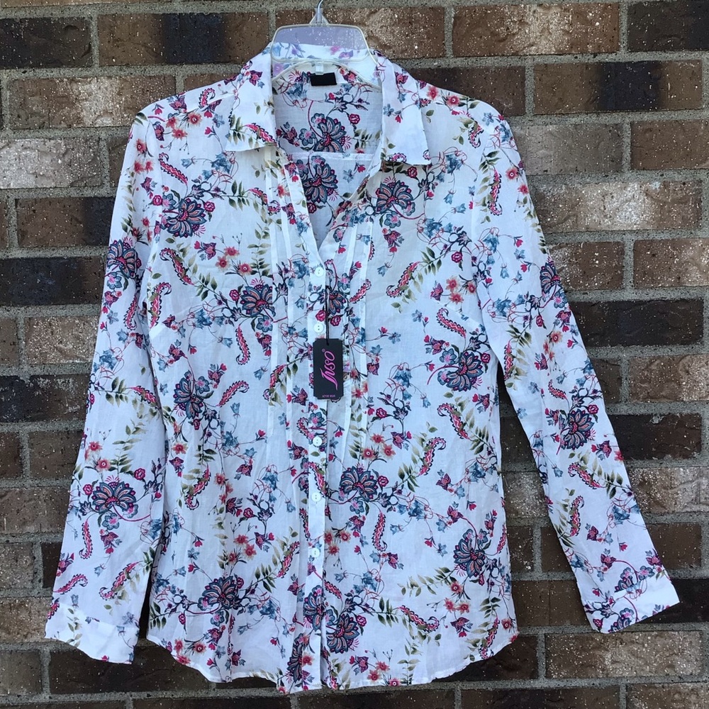 Floral Button-Up Shirt